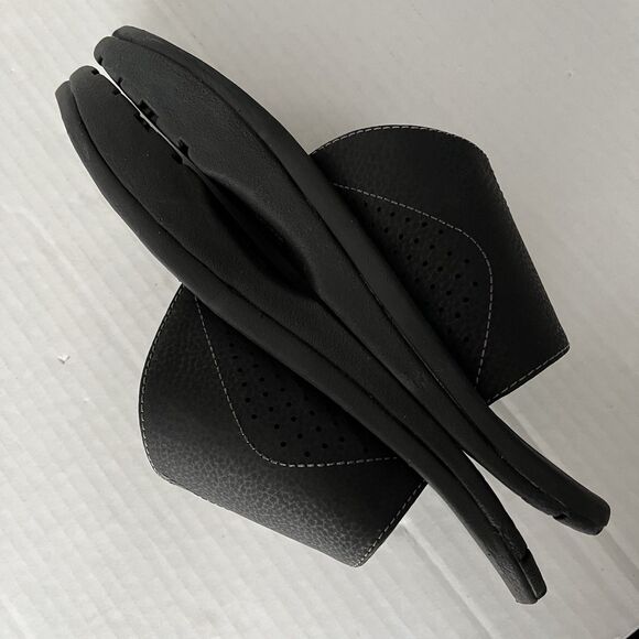 OluKai Nalu Slide Sandals Mens Black Water Resistant Slip On Casual Outdoor Sz 9 - Picture 3 of 16